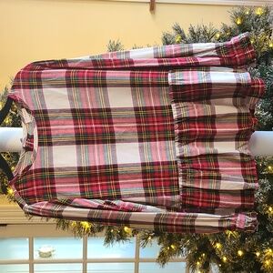 Hanna Andersson Plaid Top